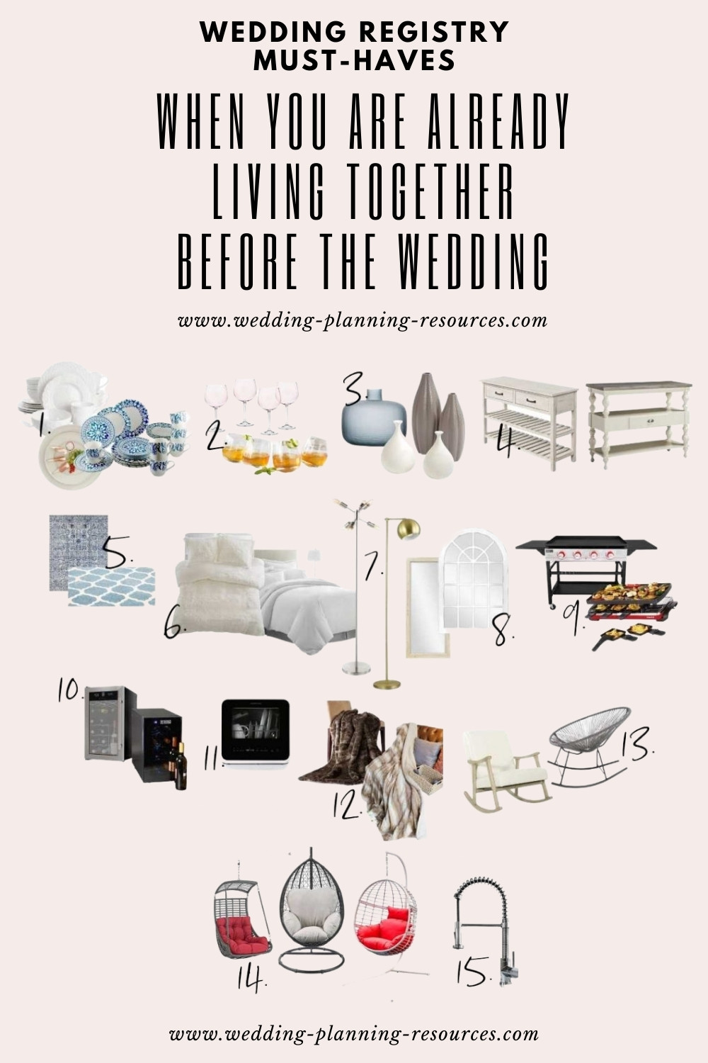 Wedding Registry: Living Together, Tips and Guides, Ideas