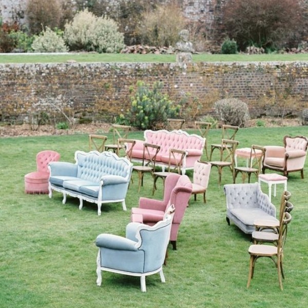 different chair wedding