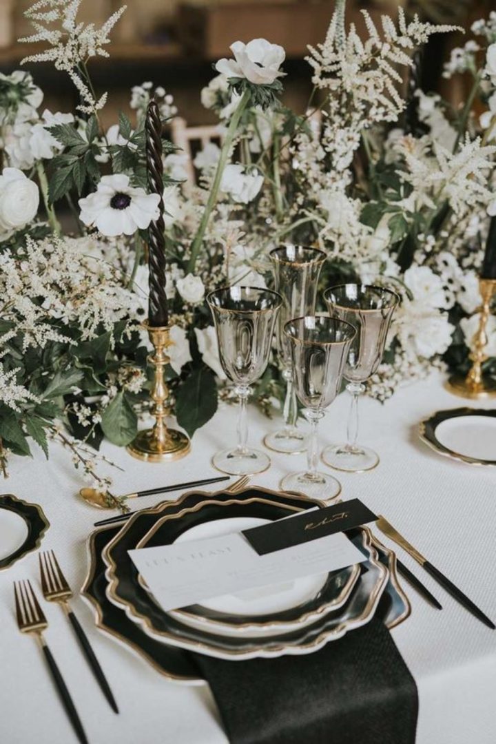 Black and White Wedding Designs | Chic | Stylish | Timeless