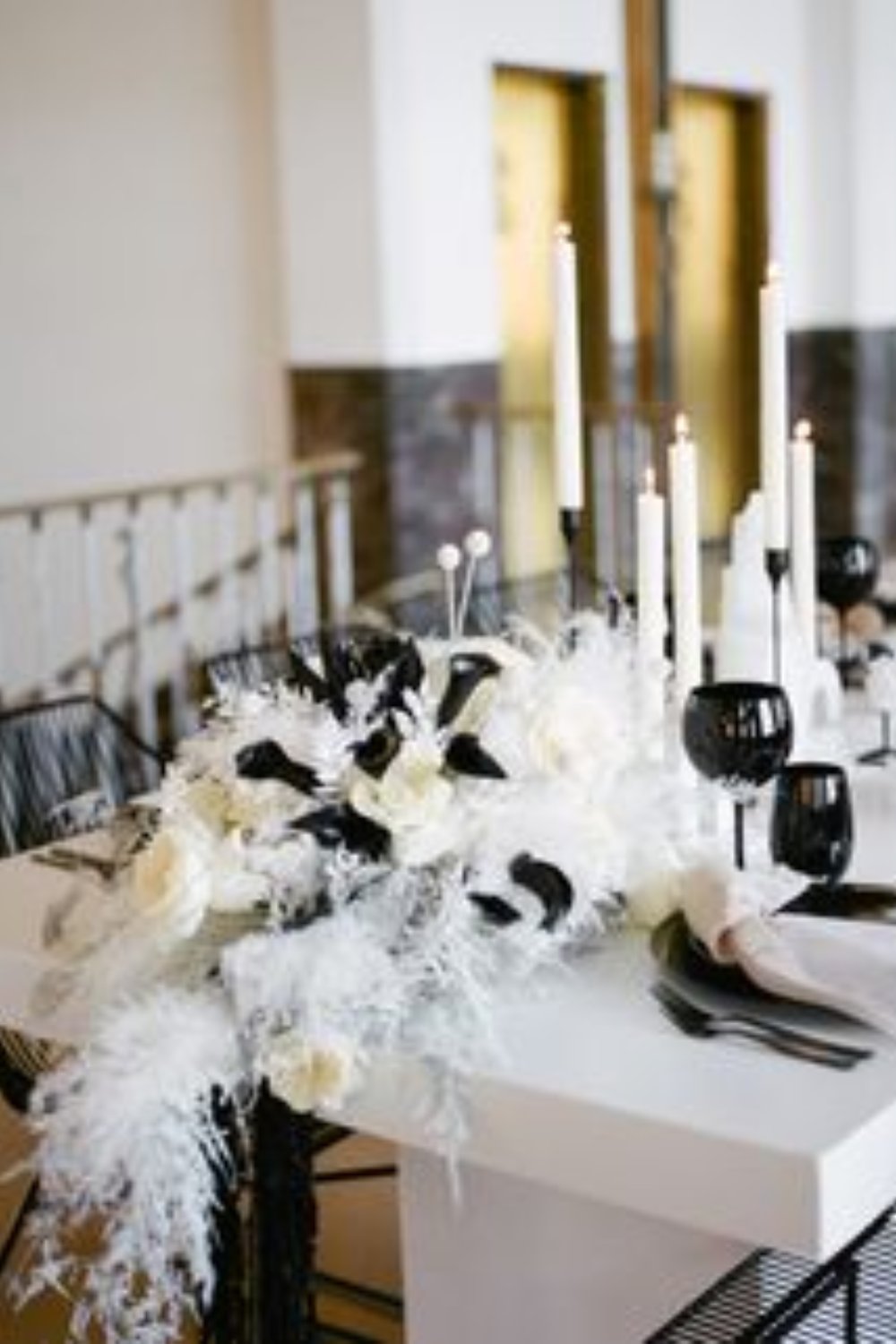 40-black-and-white-design | How to Plan a Wedding | Wedding Planning