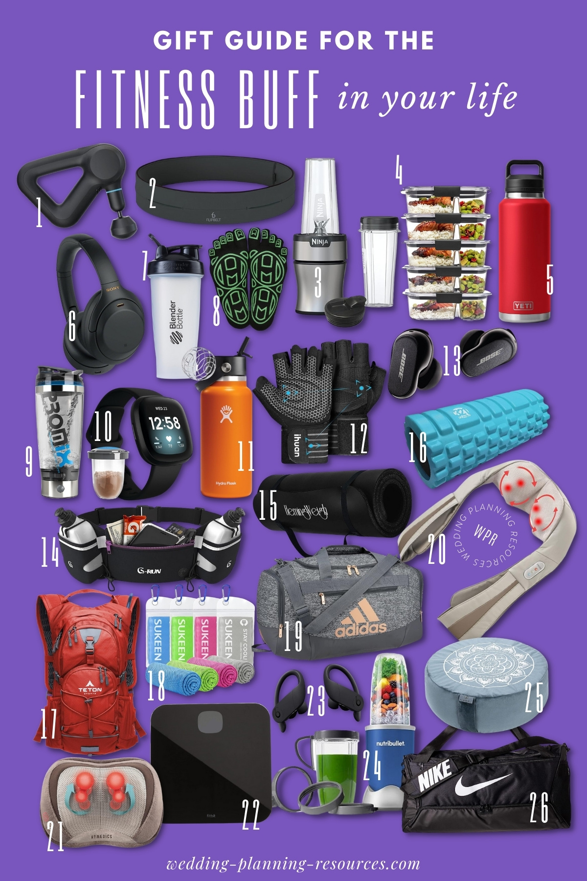 Gift Guide : Fitness Buff Gift Ideas, Sports, Active Lifestyle